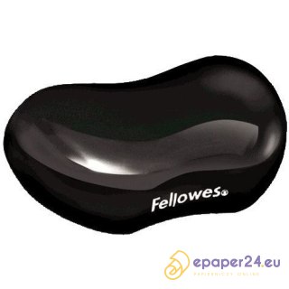 PODKŁADKA POD NADGARSTEK FELLOWES CRYSTAL CZARNA