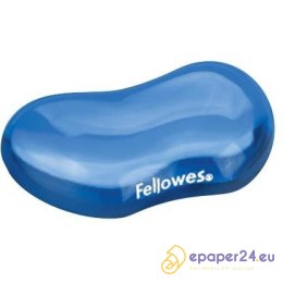 PODKŁADKA POD NADGARSTEK FELLOWES CRYSTAL NIEBIESKA