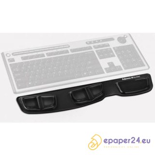 PODKŁADKA PRZED KLAWIATURĘ FELLOWES HEALTH-V CZARNA