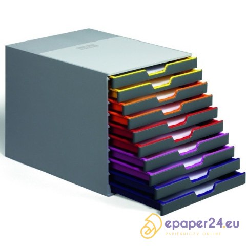POJEMNIK 10 SZUFLAD DURABLE VARICOLOR POJEMNIK 10 SZUFLAD DURABLE VARICOLOR
