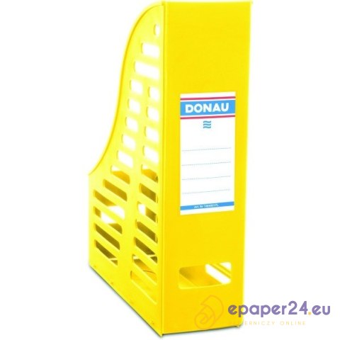 Pojemnik na dokumenty Donau A4/85mm składany żółty Pojemnik na dokumenty Donau A4/85mm składany żółty