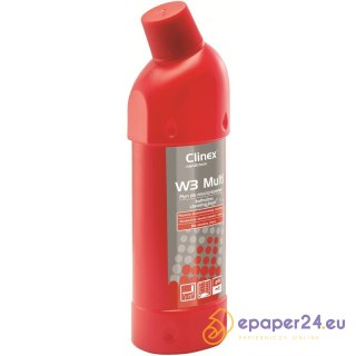 Preparat Clinex W3 Multi 1L (do mycia sanitariatów i łazienek)