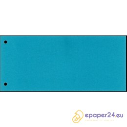 PRZEKŁADKI KARTONOWE ESSELTE 1/3 A4 NIEBIESKE (100)