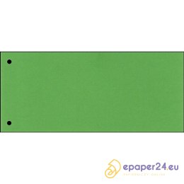 PRZEKŁADKI KARTONOWE ESSELTE 1/3 A4 ZIELONE (100)