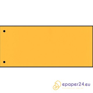 PRZEKŁADKI KARTONOWE ESSELTE 1/3 A4 ŻÓŁTE (100)