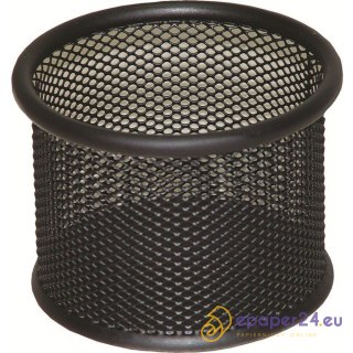 Przybornik na biurko Q-Connect metalowy czarny