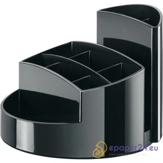 Przybornik na biurko Han 9 komór czarny