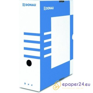 Pudło do archiwizacji Donau A4/100mm niebieski