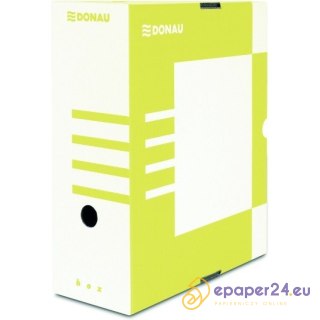 Pudło do archiwizacji Donau A4/120mm żółte