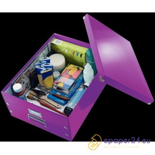 PUDŁO LEITZ CLICK&STORE 369*200*482mm FIOLETOWE