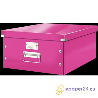 PUDŁO LEITZ CLICK&STORE 369*200*482mm RÓŻOWE