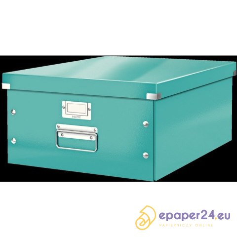 PUDŁO LEITZ CLICK&STORE 369*200*482mm TURKUSOWE PUDŁO LEITZ CLICK&STORE 369*200*482mm TURKUSOWE