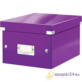 PUDŁO LEITZ CLICK&STORE 220*160*282mm FIOLETOWE