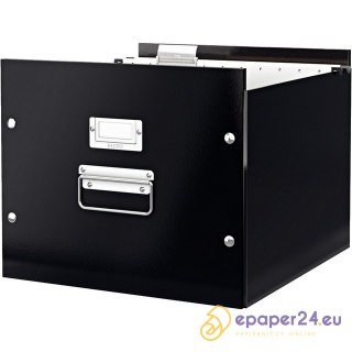 PUDŁO LEITZ CLICK&STORE NA TECZKI ZAWIESZANE CZARNE