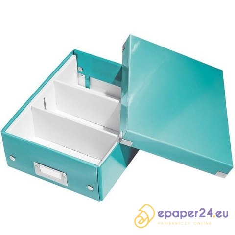 PUDŁO LEITZ CLICK&STORE 220*100*285mm TURKUSOWE PUDŁO LEITZ CLICK&STORE 220*100*285mm TURKUSOWE