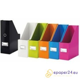 Pojemnik kartonowy Leitz Wow C&S A4/100mm fioletowy