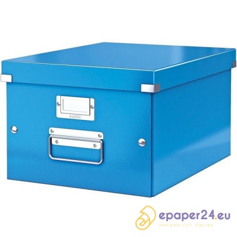 Pudło Leitz Click&Store Wow 281x200x370mm niebieskie Pudło Leitz Click&Store Wow 281x200x370mm niebieskie