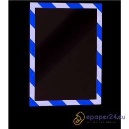 RAMKA DURABLE DURAFRAME SECURITY A4 ŻÓŁTO-CZARNA (2)