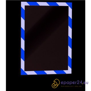 RAMKA DURABLE DURAFRAME SECURITY A4 ŻÓŁTO-CZARNA (2)