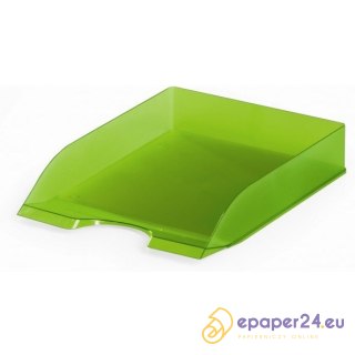 PÓŁKA NA DOKUMENTY DURABLE ZIELONA TRANSPARENTNA