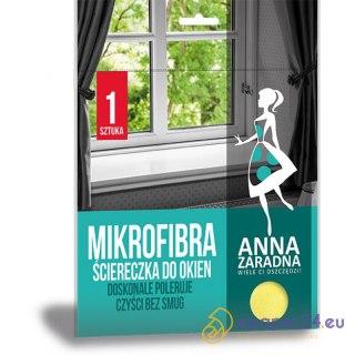ŚCIERECZKA MIKROFIBRA DO OKIEN