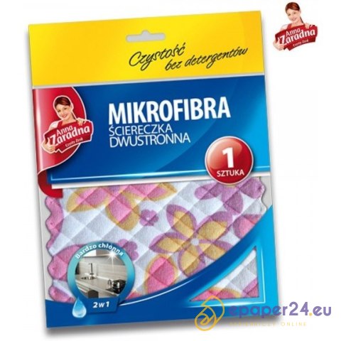 ŚCIERECZKA Z MIKROFIBRY DWUSTRONNA ŚCIERECZKA Z MIKROFIBRY DWUSTRONNA