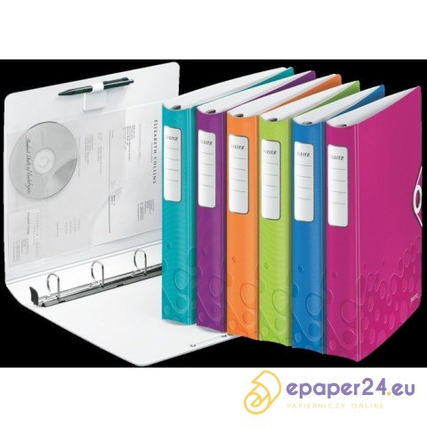 SEGREGATOR LEITZ ACTIVE WOW A4/52mm 4RD RÓŻOWY SEGREGATOR LEITZ ACTIVE WOW A4/52mm 4RD RÓŻOWY