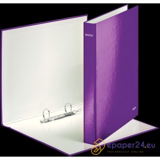 SEGREGATOR LEITZ WOW A4/40mm 2RD FIOLETOWY