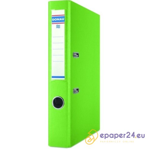 Segregator Donau Master A4/50mm jasnozielony Segregator Donau Master A4/50mm jasnozielony