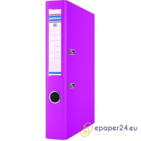 Segregator Donau Master A4/50mm różowy Segregator Donau Master A4/50mm różowy