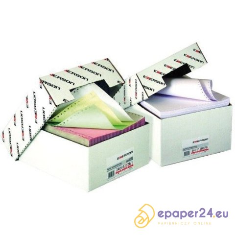 Papier komputerowy Emerson 240x12" 1+4 kolor nadruk (350) Papier komputerowy Emerson 240x12" 1+4 kolor nadruk (350)