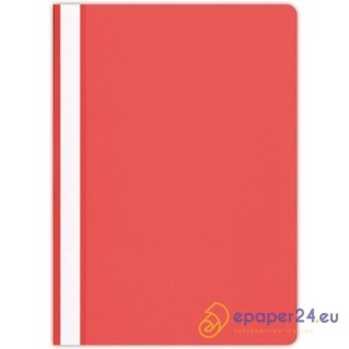 Skoroszyt Donau A4 PP czerwony (10)