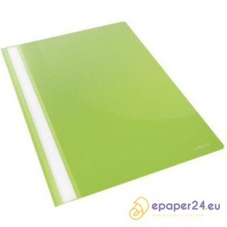 SKOROSZYT ESSELTE A4 PP ZIELONY (25)