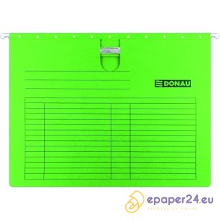 Teczka zawieszana Donau A4 (z wąsem) zielona (5)