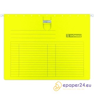 Teczka zawieszana Donau A4 (z wąsem) żółta (5)