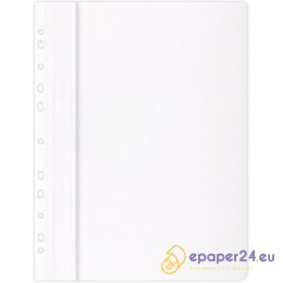 Skoroszyt wpinany Office Products A4 PP biały (25)