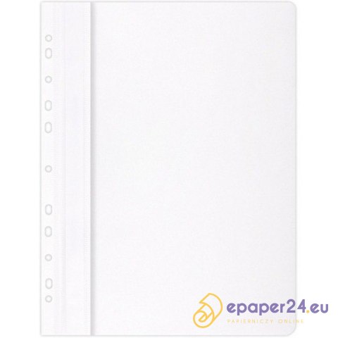 Skoroszyt wpinany Office Products A4 PP biały (25) Skoroszyt wpinany Office Products A4 PP biały (25)