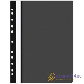 Skoroszyt wpinany Office Products A4 PP czarny (25)