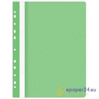 Skoroszyt wpinany Office Products A4 PP jasnozielony (25)