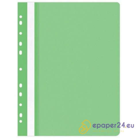 Skoroszyt wpinany Office Products A4 PP jasnozielony (25) Skoroszyt wpinany Office Products A4 PP jasnozielony (25)