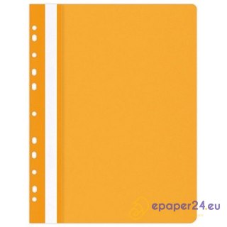 Skoroszyt wpinany Office Products A4 PP pomarańczowy (25)
