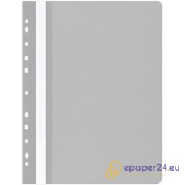 Skoroszyt wpinany Office Products A4 PP szary (25)