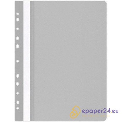 Skoroszyt wpinany Office Products A4 PP szary (25) Skoroszyt wpinany Office Products A4 PP szary (25)