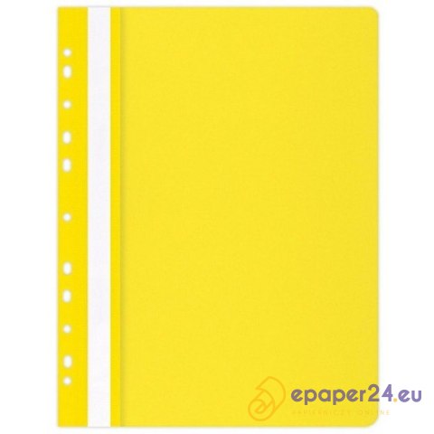 Skoroszyt wpinany Office Products A4 PP żółty (25) Skoroszyt wpinany Office Products A4 PP żółty (25)