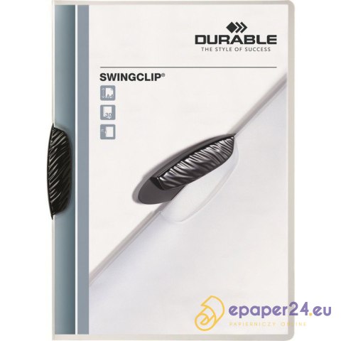 SKOROSZYT Z KLIPSEM DURABLE SWINGCLIP CZARNY SKOROSZYT Z KLIPSEM DURABLE SWINGCLIP CZARNY