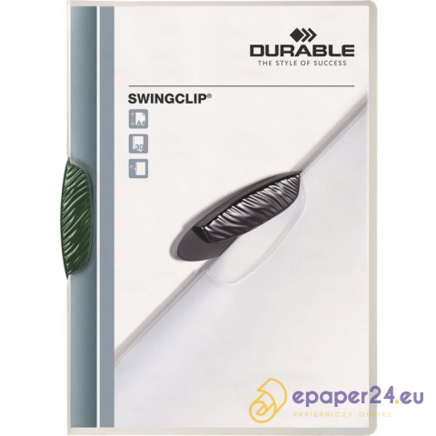 SKOROSZYT Z KLIPSEM DURABLE SWINGCLIP ZIELONY SKOROSZYT Z KLIPSEM DURABLE SWINGCLIP ZIELONY