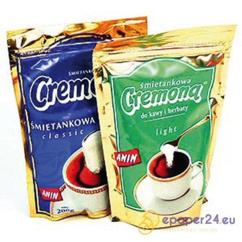 ŚMIETANKA W PROSZKU CREMONA 200g CLASSIC ŚMIETANKA W PROSZKU CREMONA 200g CLASSIC