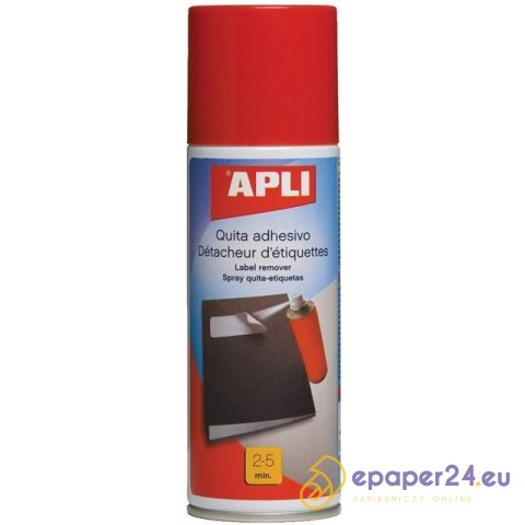 Spray do usuwania etykiet Apli 200ml Spray do usuwania etykiet Apli 200ml