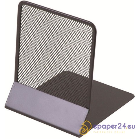 Stojak do książek Q-Connect metalowy czarny (2) Stojak do książek Q-Connect metalowy czarny (2)