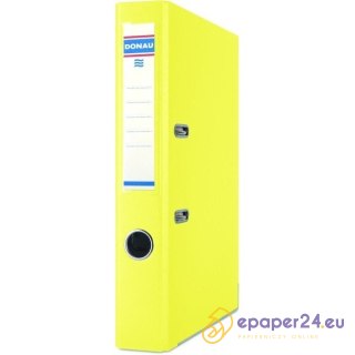 Segregator Donau Premium A4/50mm żółty